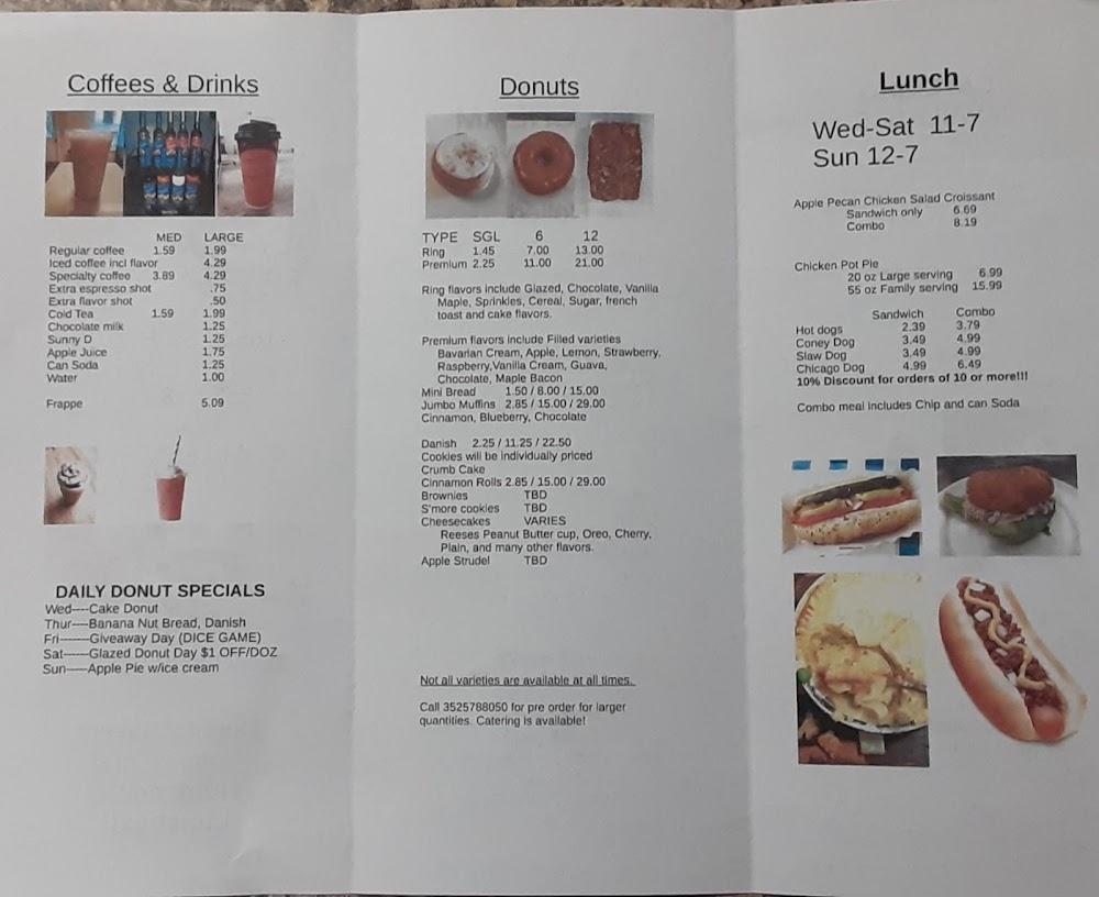 2 Sweets Treats aka Donut Shop & Bakery Menu image 2